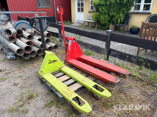 Palleløfter - 2 styk