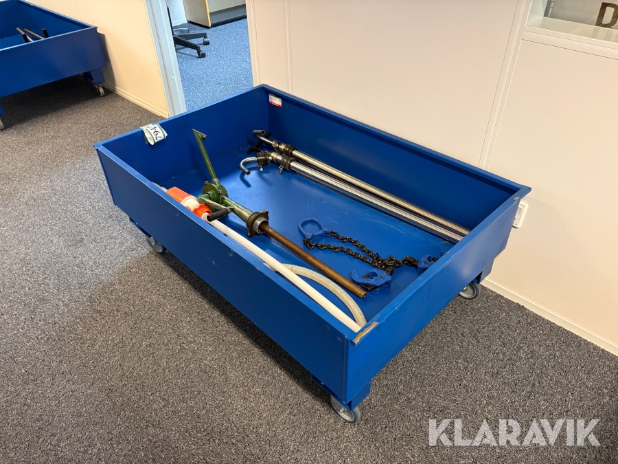 Spildkar og oliepumper Intra - 260L