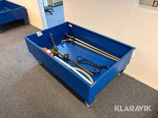 Spildkar og oliepumper Intra - 260L