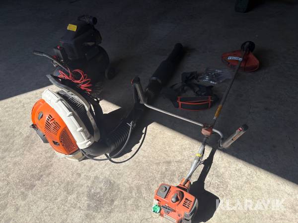 Havemaskiner Husqvarna og STIHL 3 Styk