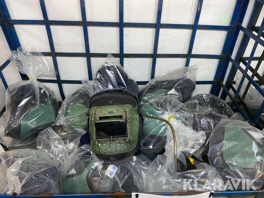 Svejsehjelme til friskluft 10 stk.