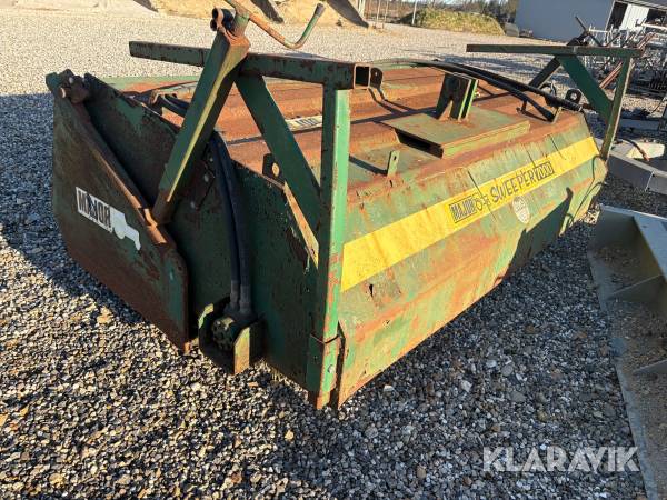 Hydraulisk kost Major Sweeper 7000 - med opsamler - 2,1 meter