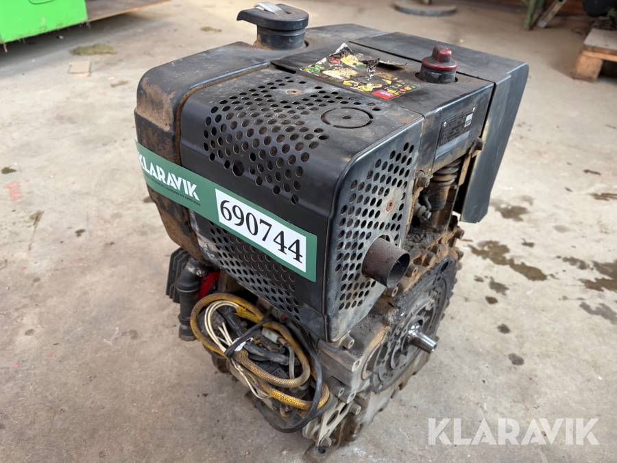 Dieselmotor Hatz 1B 40T6 med elstart