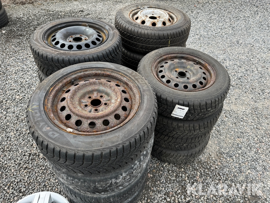 Dæk på stålfælge