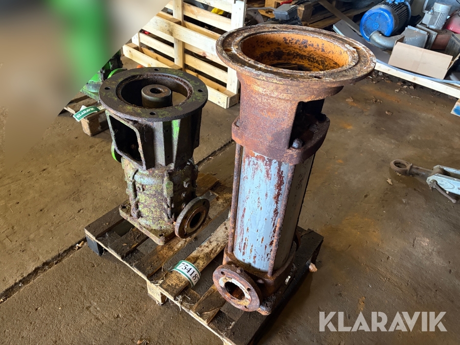 Trykpumper Rovatti og Grundfos - 2 styks
