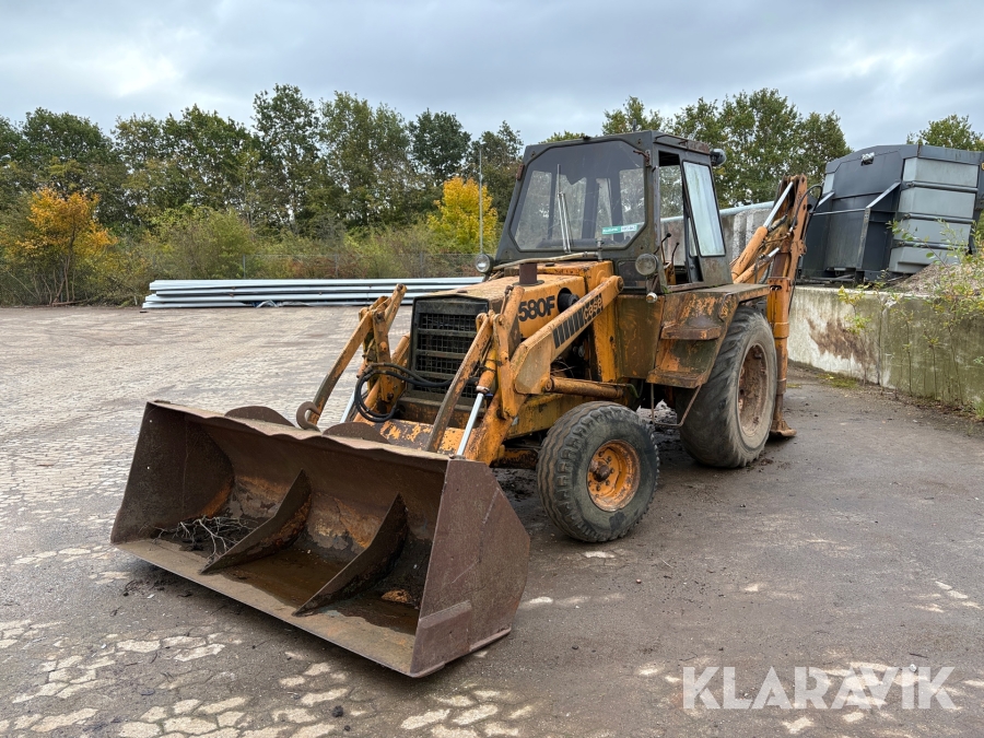 Rendegraver Case 580F, Holbæk, Klaravik auktioner