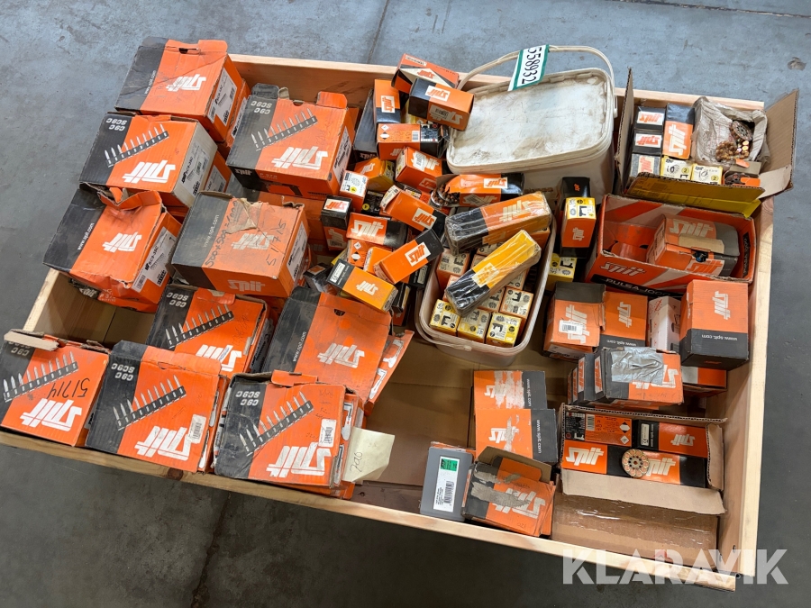 Patroner og skudsøm til skudpistol Spit 1 palle