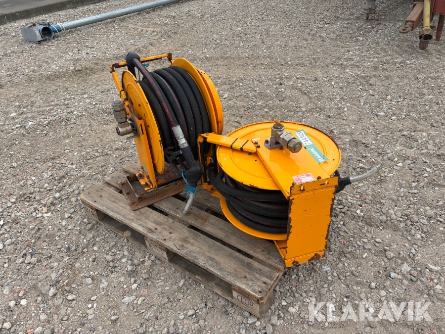 Brændstofslanger Radashe Ccrha-2530-wall oprul og haner 2 styk