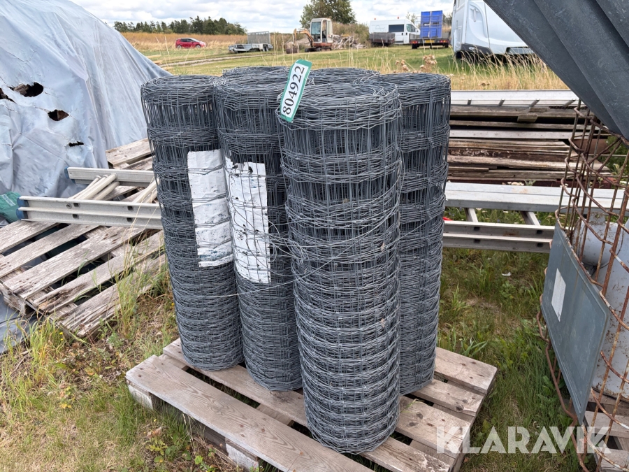 Galvaniseret dyrehegn 50 m, 6 Styk