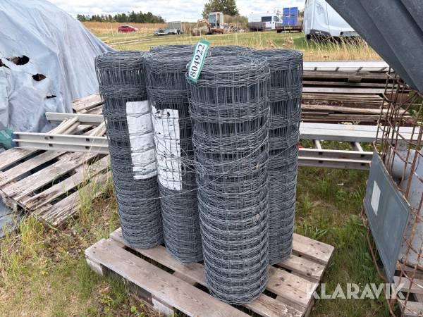 Galvaniseret dyrehegn 50 m, 6 Styk