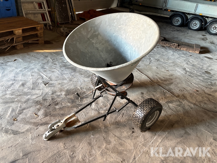 Gødningsspreder/saltspreder Rotomec B.Hop 160 til ATV/plæneklipper