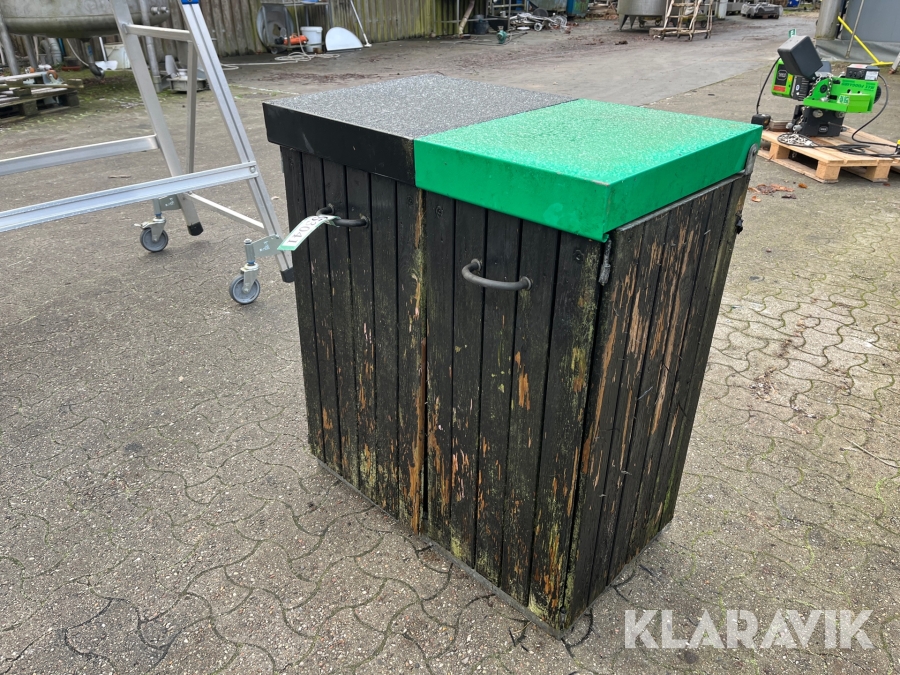 Skraldestativ Miri Stål A/S Dobbelt stativ