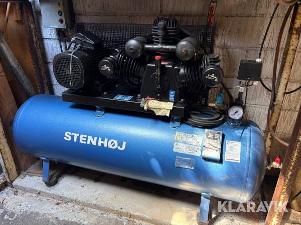 Kompressorer incl. lufttørre Stenhøj 325L