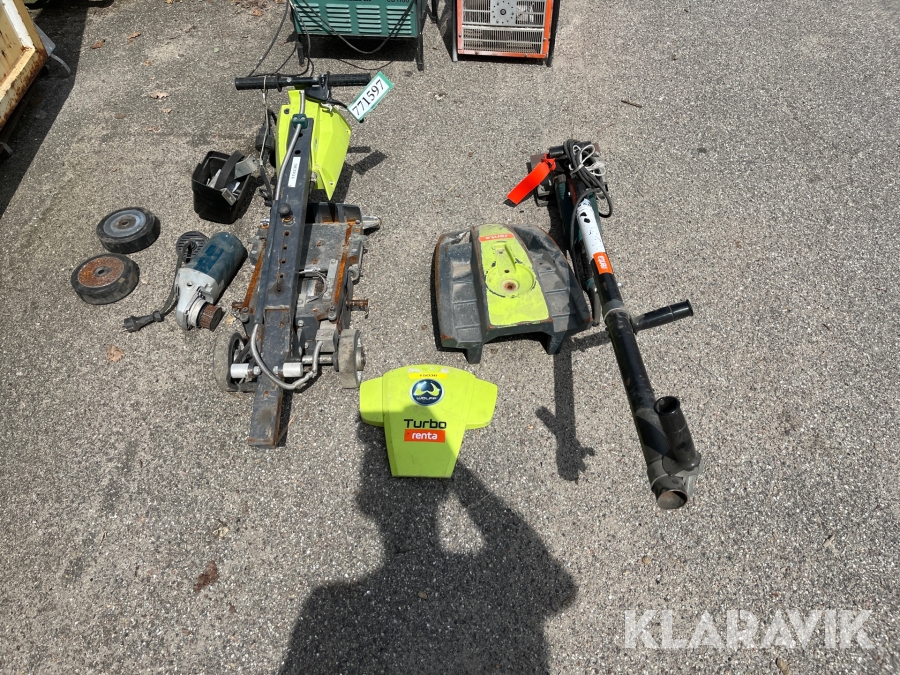 Gulvstripper Wolff/Makita Turbo2/Jumbo US6 2 styk
