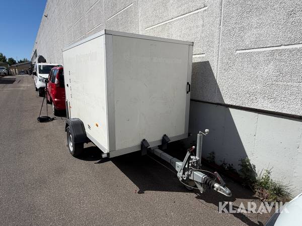 Mobilt højtryksrenser-/algerenseanlæg Honda GX630H monteret på trailer