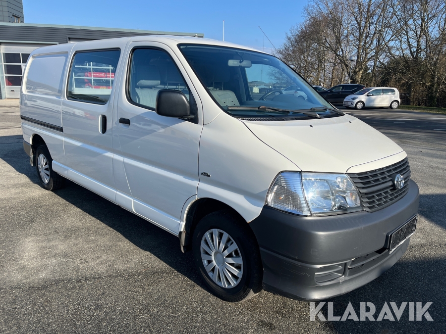 Kassevogn Toyota HiAce 2,5 D-4D