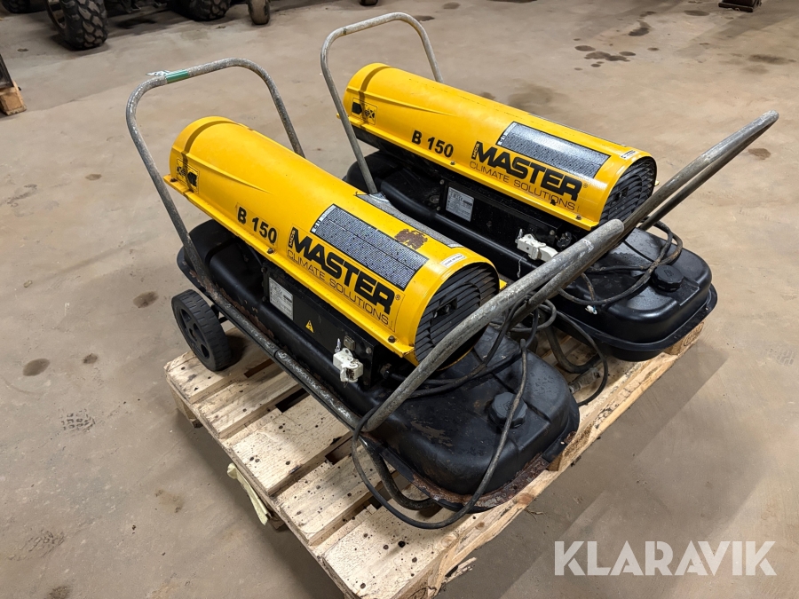 Varmekanoner Master B 150 - 2 styks