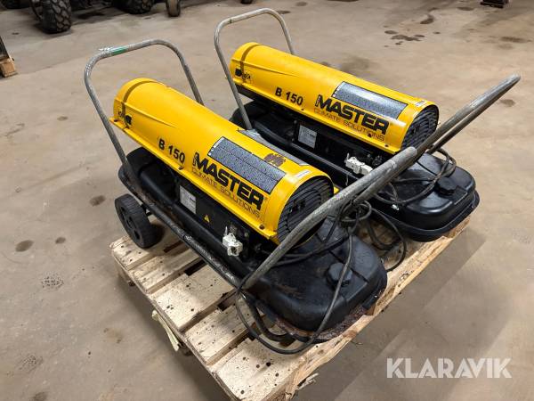 Varmekanoner Master B 150 - 2 styks