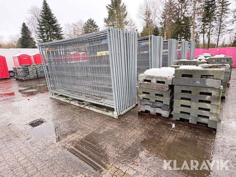Mobilhegn med fødder 25 fag og 25 fødder