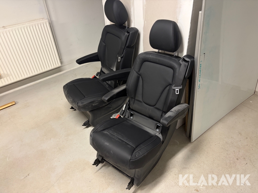 Bilsæder Mercedes-Benz Vito/enkeltsæder/bagsæder 2 styk 