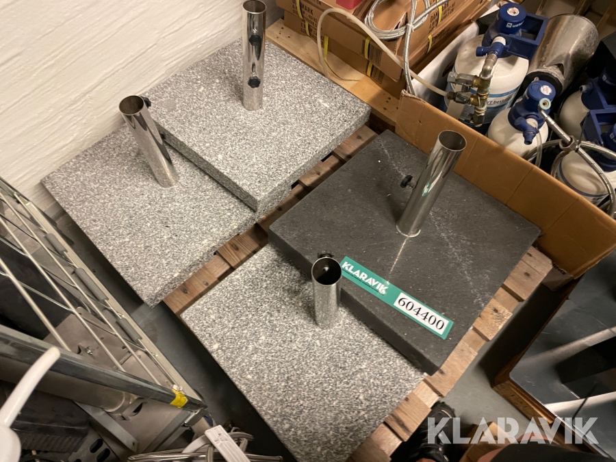 Parasol fødder - 8 styk