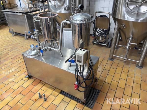 Filtrerings system med pumpe