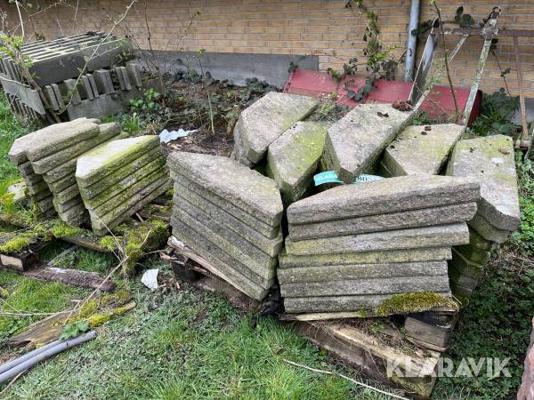 Knækfliser ca 70 styk