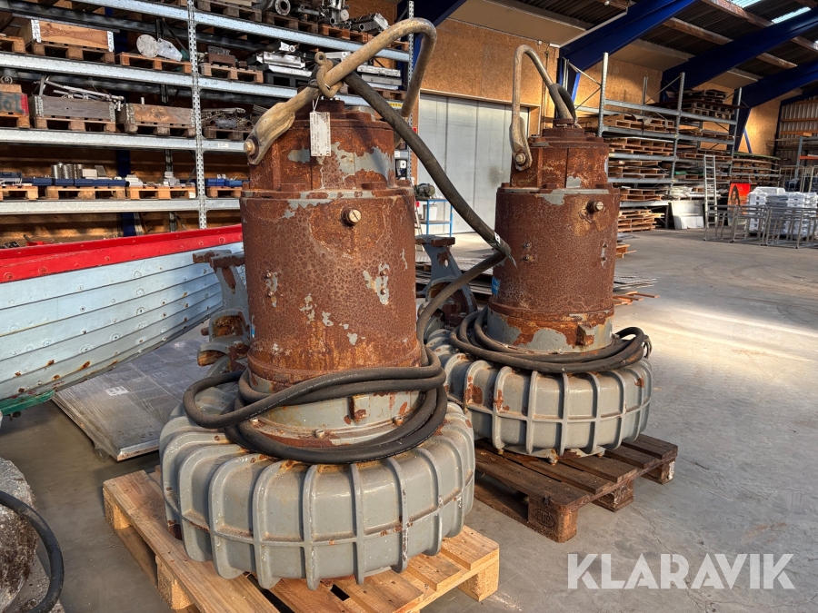 Dyk pumper Flygt 3300.181 2 styk