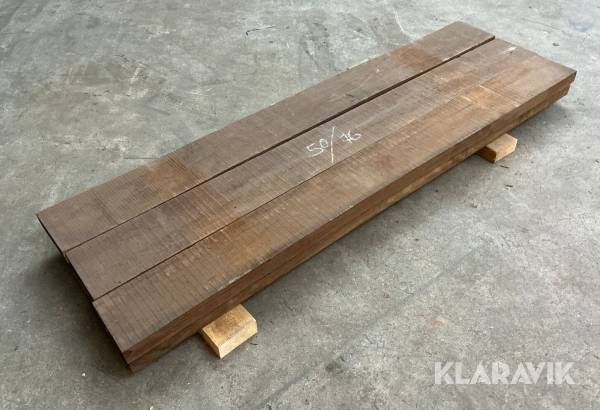 Panga Panga Tømmer Bredde 18-20x190 cm 6 styk 