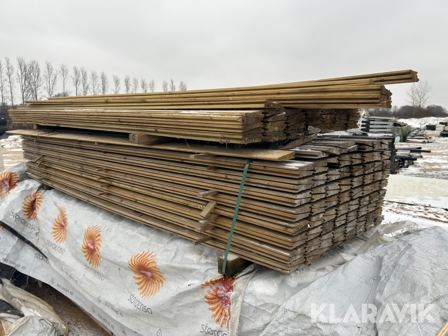 Klinkbeklædning Protræ 3 meter 594 løbemeter