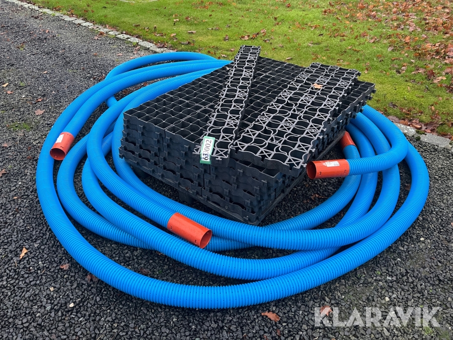 Græsarmering og drænslange