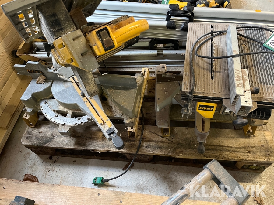 Kapsav Dewalt 2 styk med understel