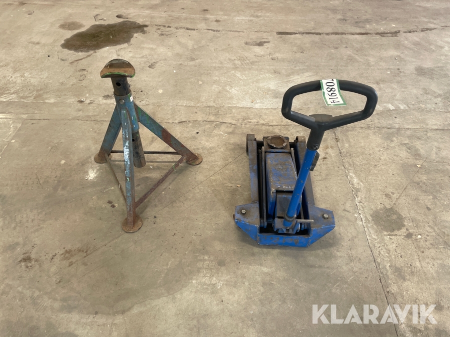 Donkraft 4 tons og Buk AC hydraulic DK400