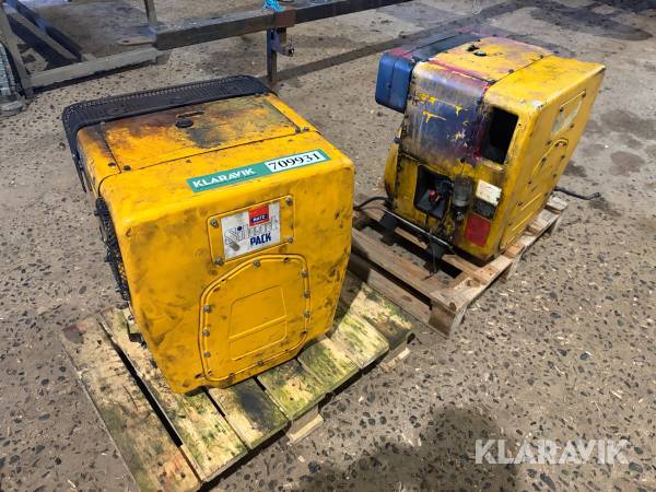 Motorer Hatz 1D81C 1D800 Silent Pack 2 styk