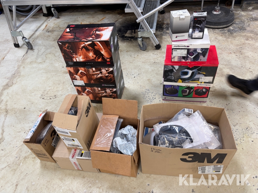 Blandet auto-masker og visirer 3M