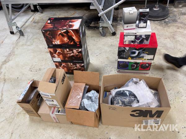Blandet auto-masker og visirer 3M