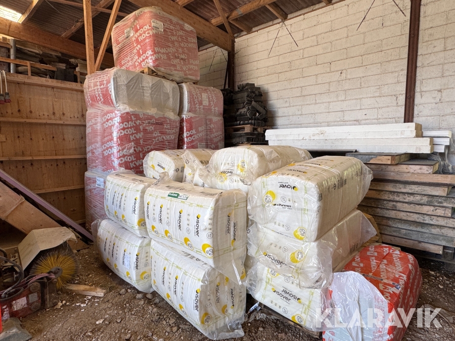 Isolering Isover - Rockwool Stort parti
