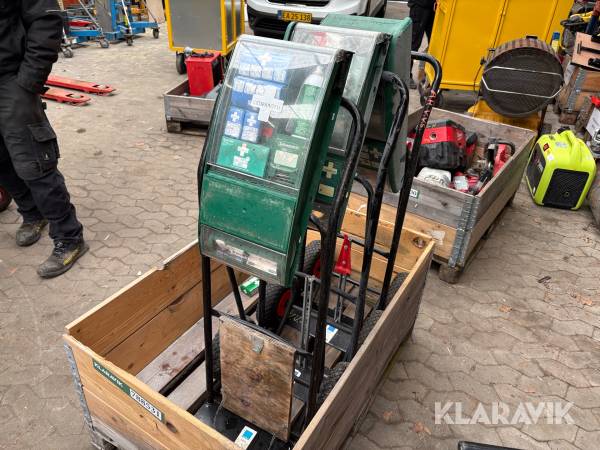 Sækkevogne med førstehjælpsudstyr - 3 styk