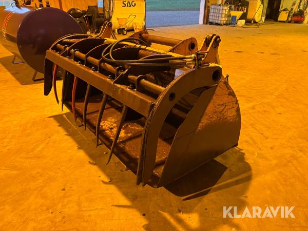 Skovl med overfald Hauer Silagegreifschaufel