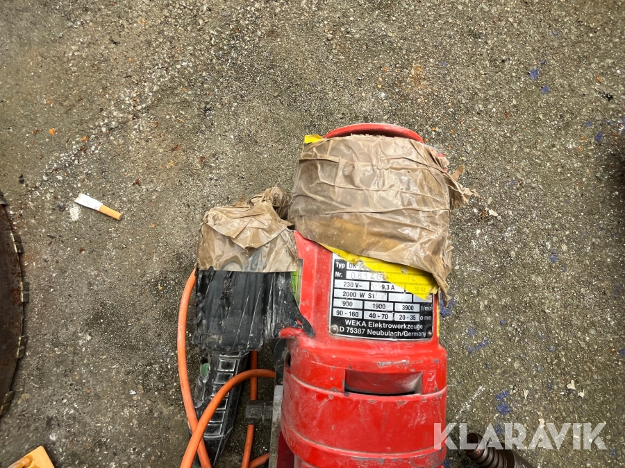 Kerneboremaskiner Weka/Tyrolit/Hilti - 12 styk