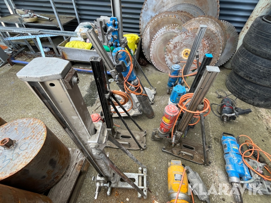 Kerneboremaskiner Weka/Tyrolit/Hilti - 12 styk