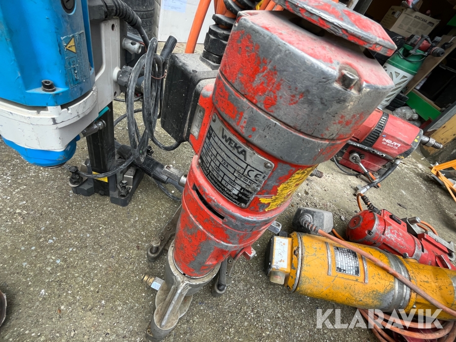 Kerneboremaskiner Weka/Tyrolit/Hilti - 12 styk