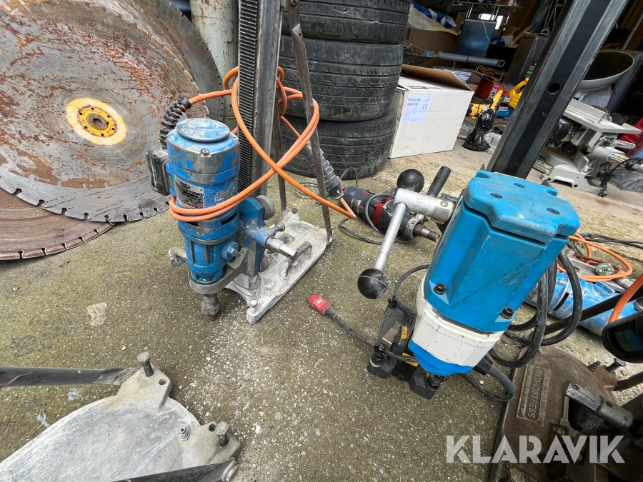 Kerneboremaskiner Weka/Tyrolit/Hilti - 12 styk