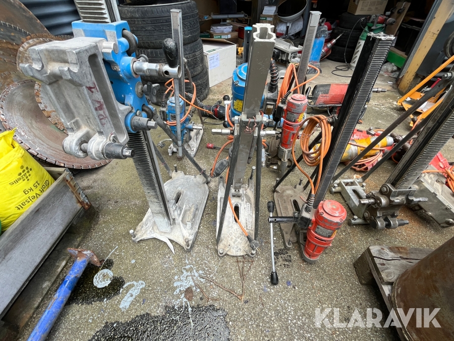 Kerneboremaskiner Weka/Tyrolit/Hilti - 12 styk