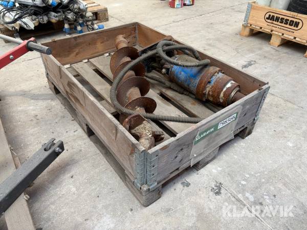 Hydraulisk jordbor 1 styk