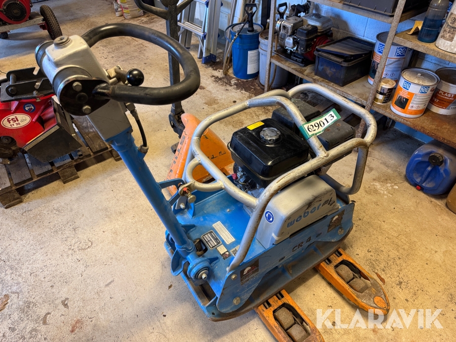 Pladevibrator Weber mt CR 4 HD