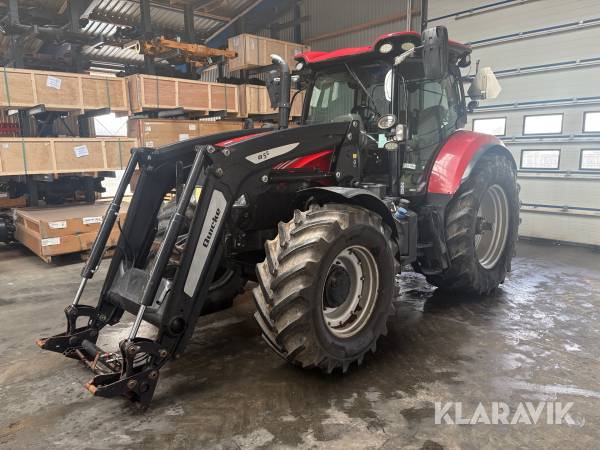 Traktor Case IH Maxxum 125 med frontlæsser