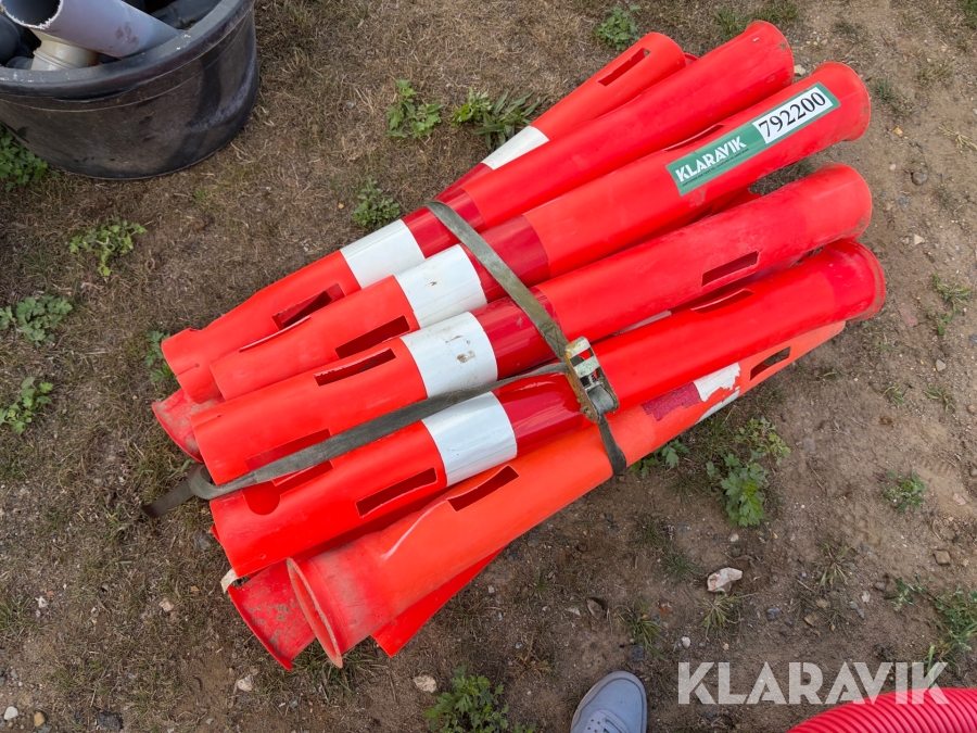 Advarselsstolper 12 Styk