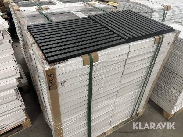 Aluatikpaneler Fibrotech Square Black Oak 80 styk