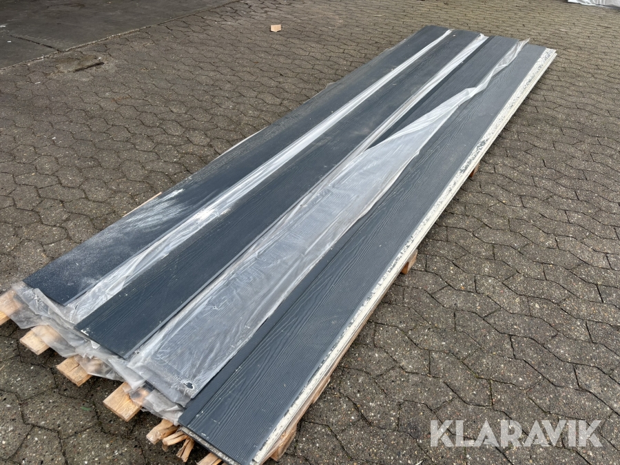 Hardie VL plank 18 styk Antrasitgrå